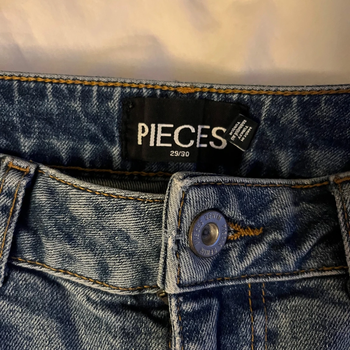 Blå jeans från Pieces - 2