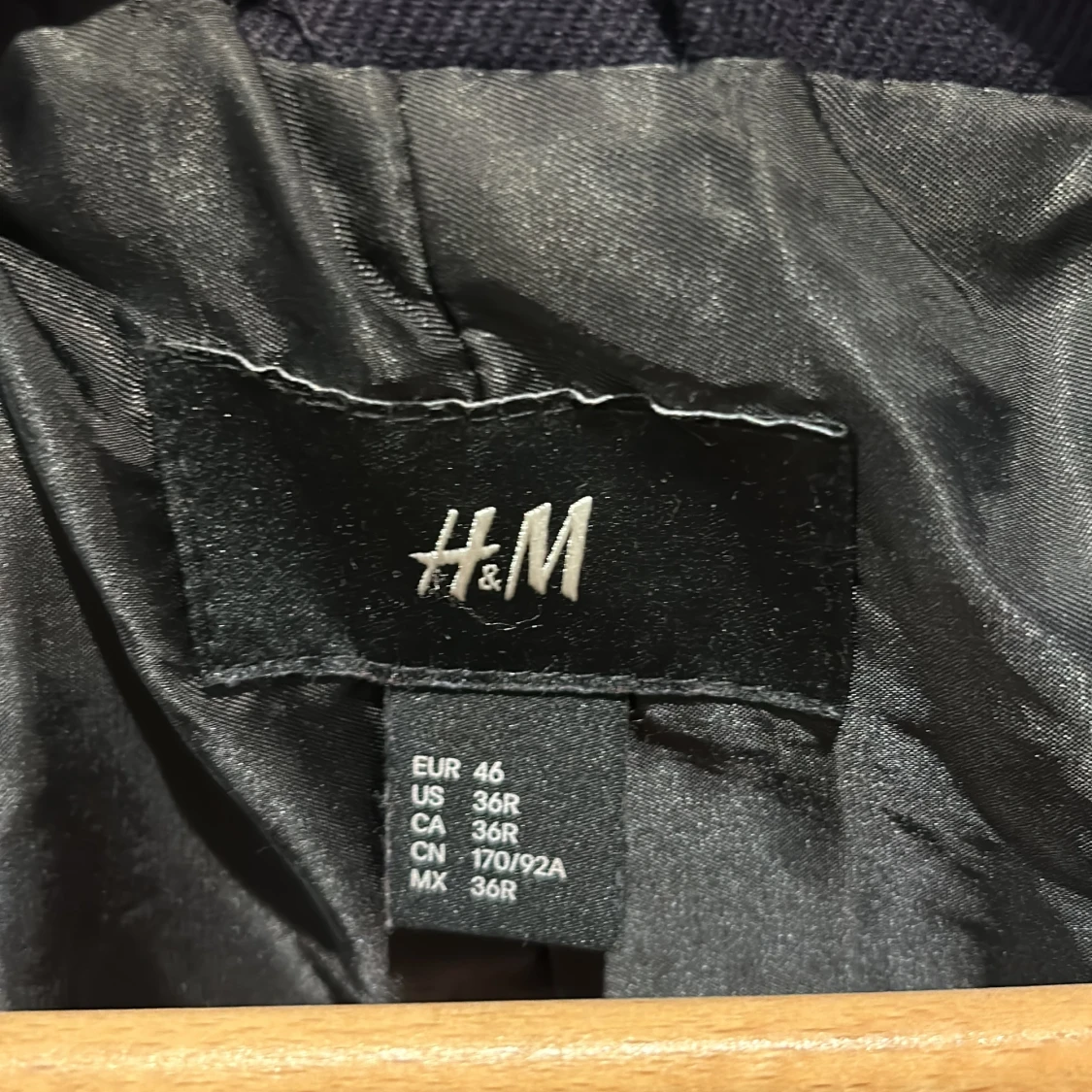 Mörkblå skepparkavaj från H&M - 3