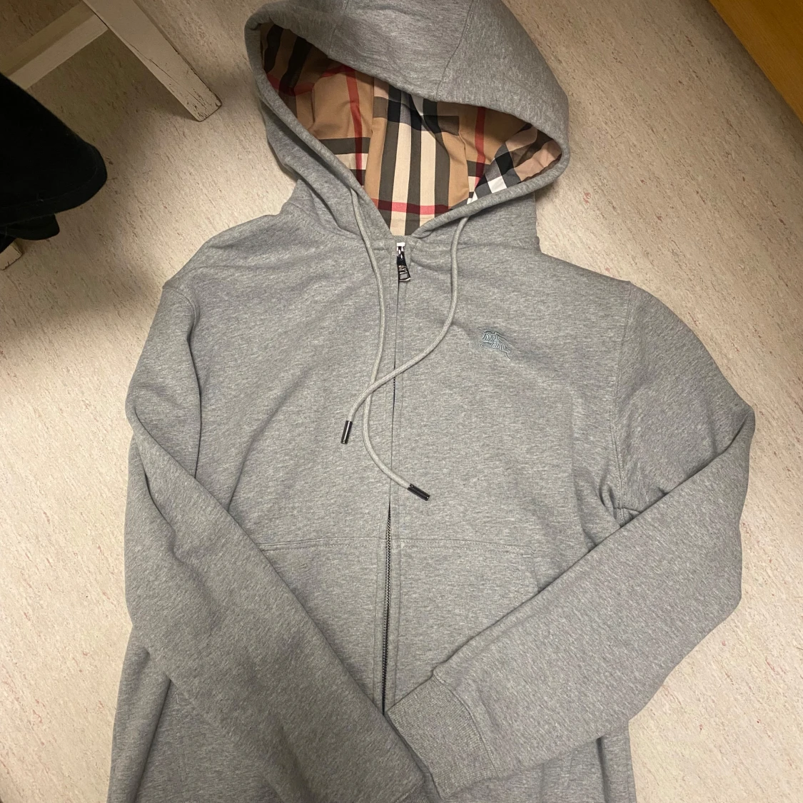 Burberry zip hoodie