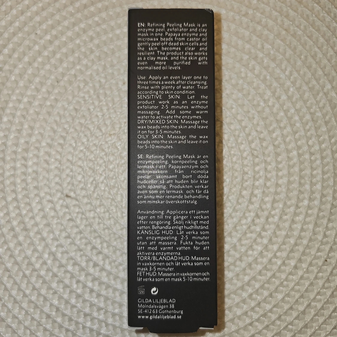 Gilda Liljeblad No.6 Refining Peeling Mask 50ml - 1