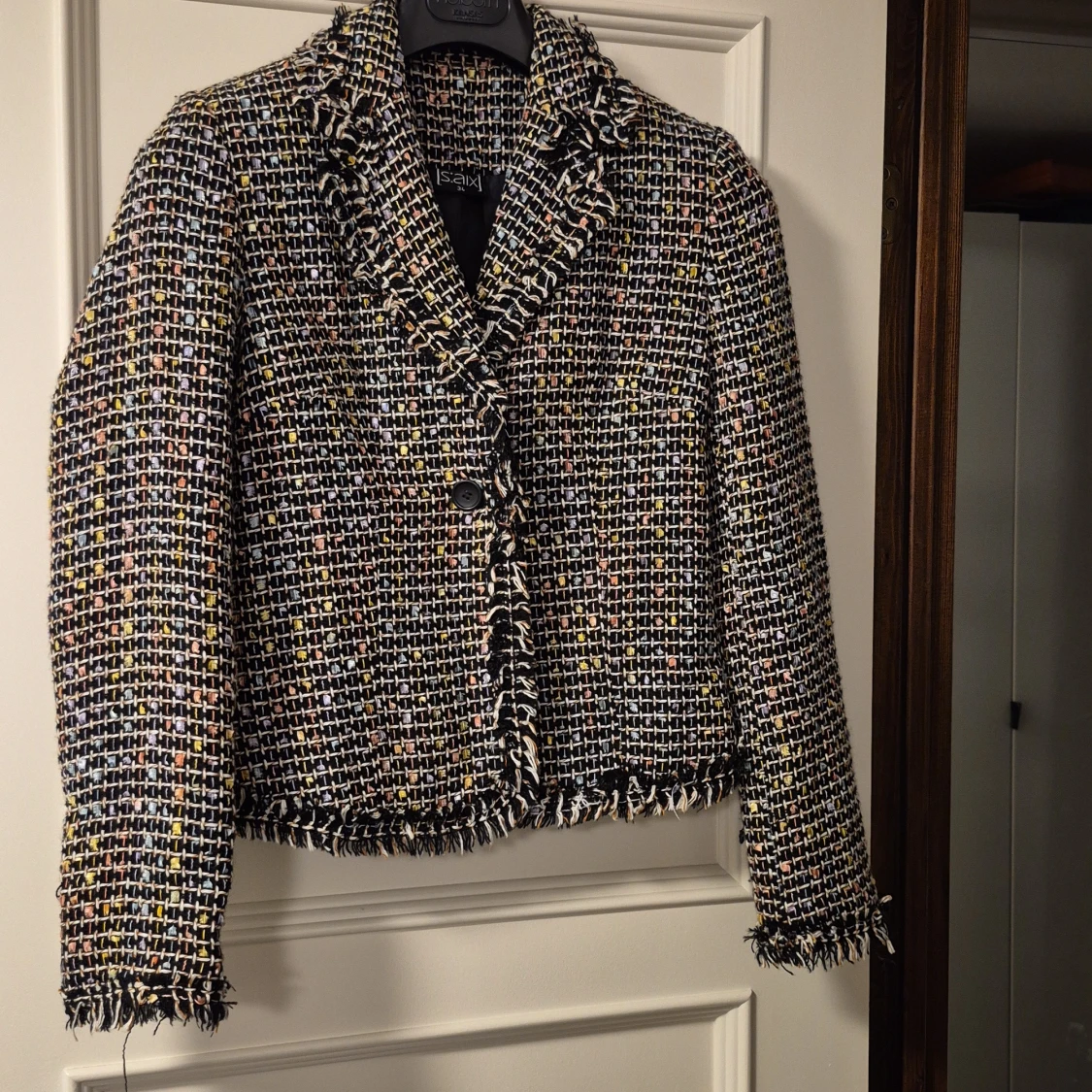 Mönstrad kavaj från Saix, stl 34