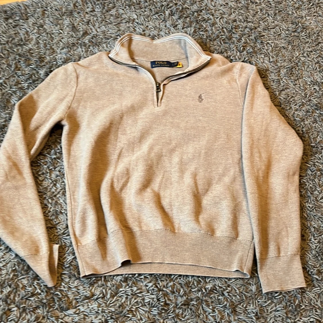 Beige stickad tröja Polo Ralph Lauren