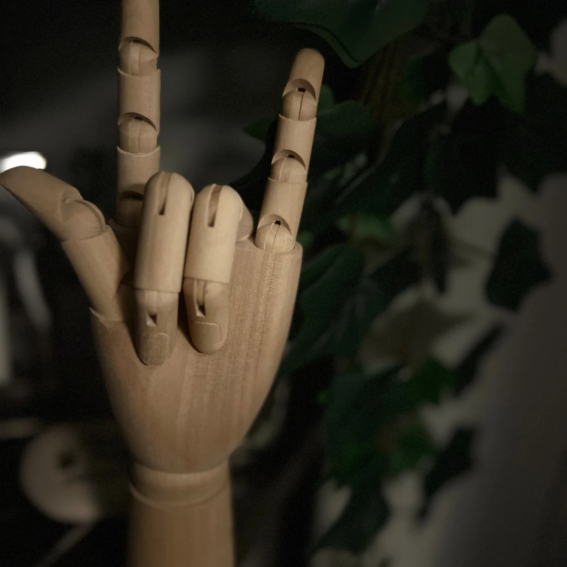 Flexibel trä hand model - 1