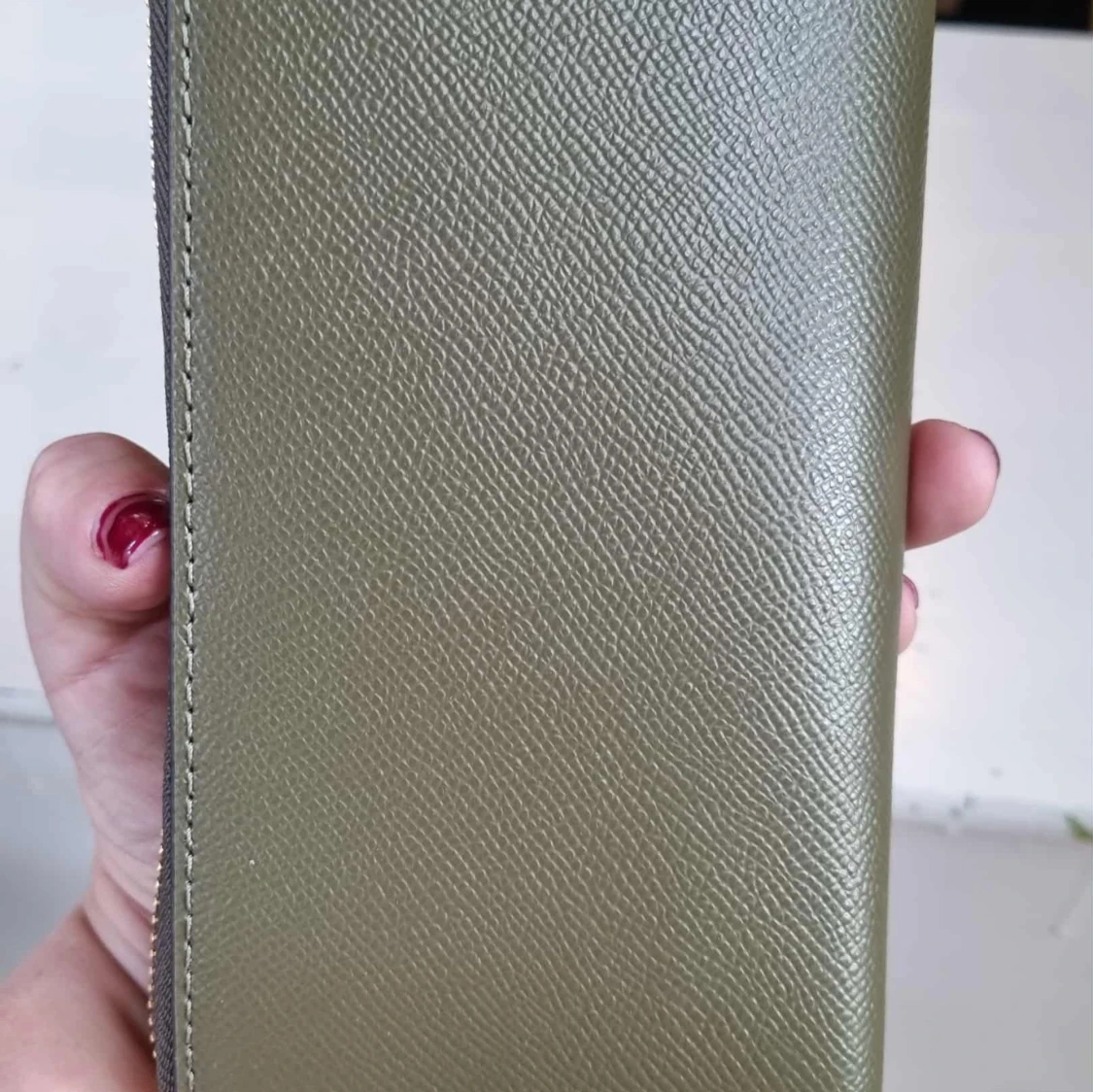 Olivgrön plånbok Michael Kors - 4