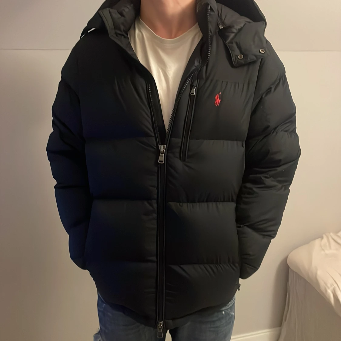 Svart dunjacka från Polo Ralph Lauren