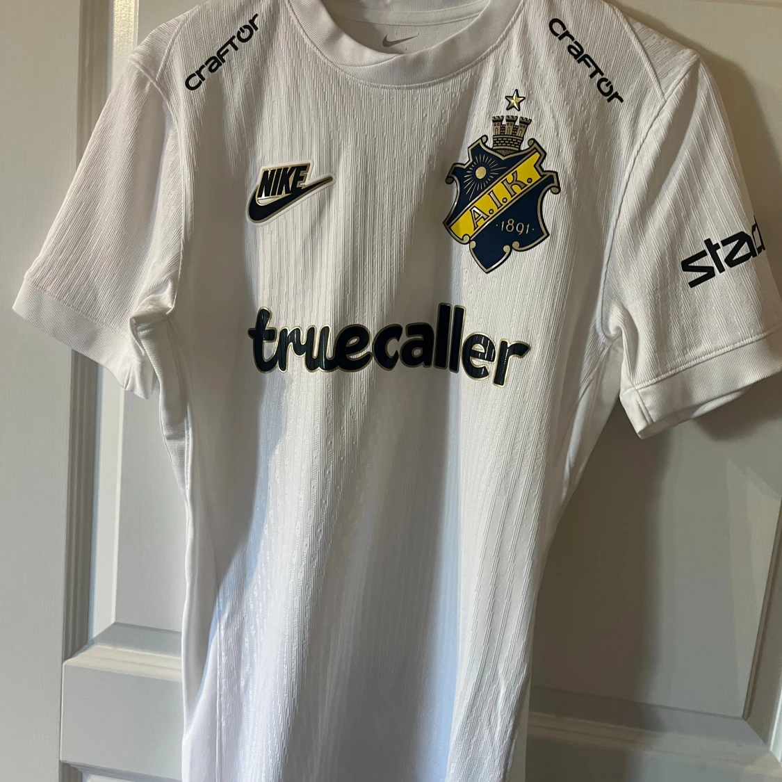 Vit AIK fotbollströja Nike S