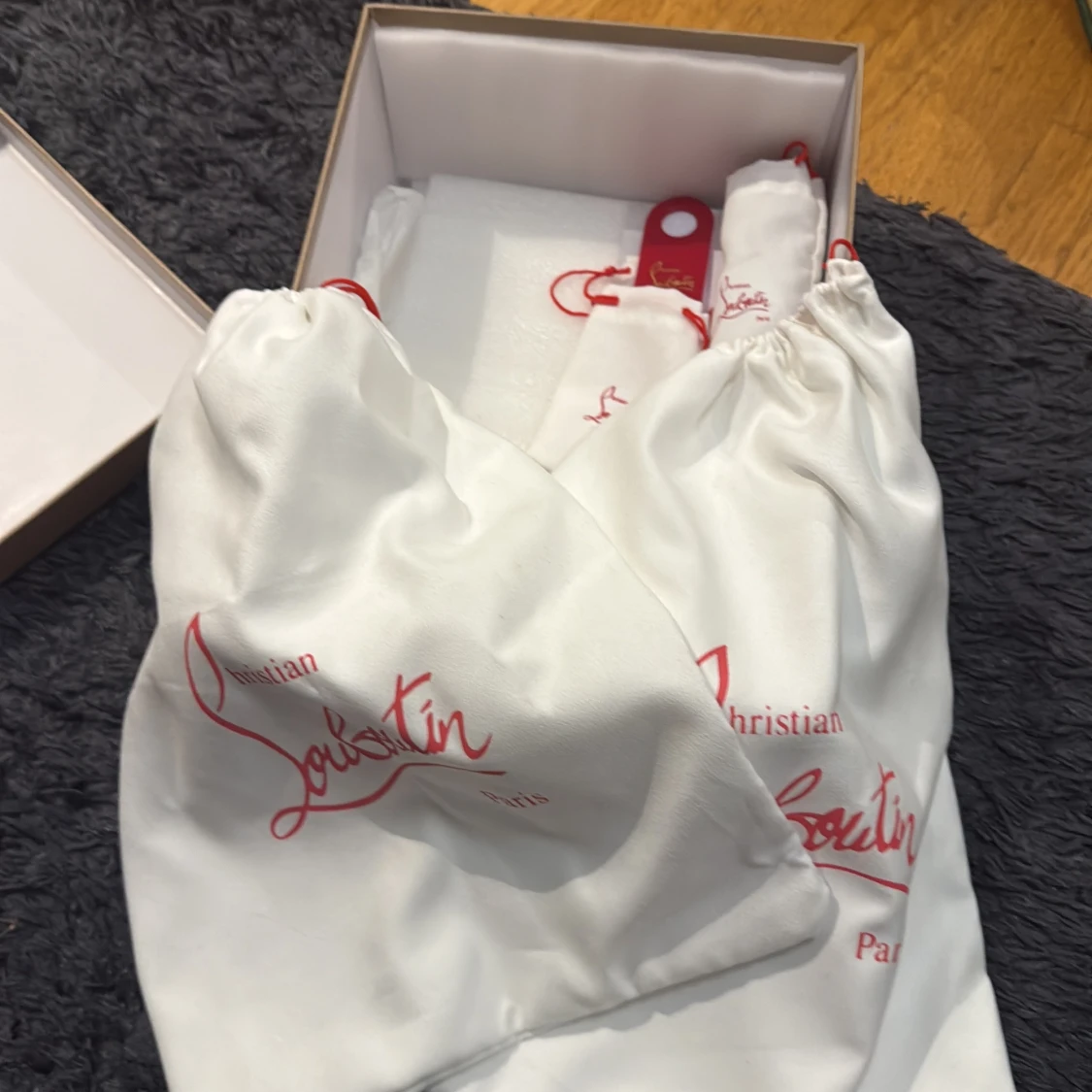 Mörkgröna Christian Louboutin sneakers - 3