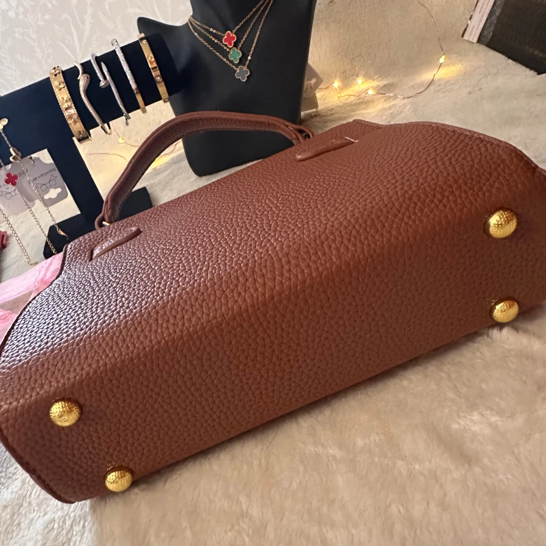 Brun handväska/axelväska - 3