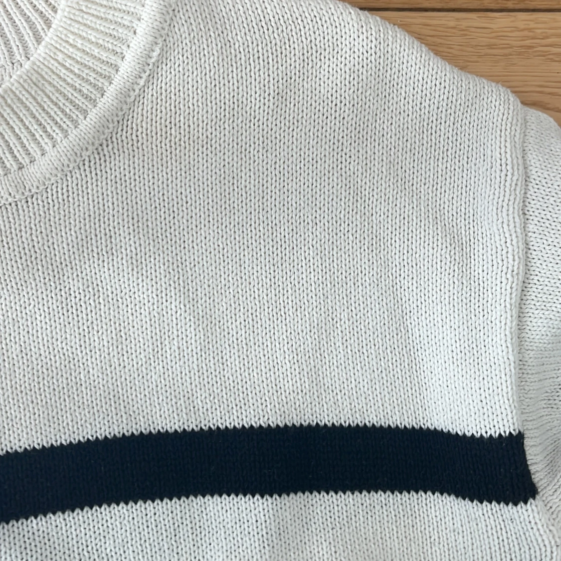 Randig stickad tröja från b.young XS - 3