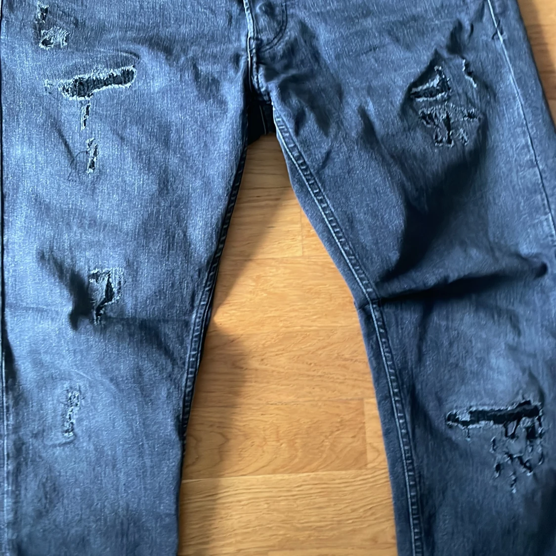 Replay Grover straight fit jeans svart - 2