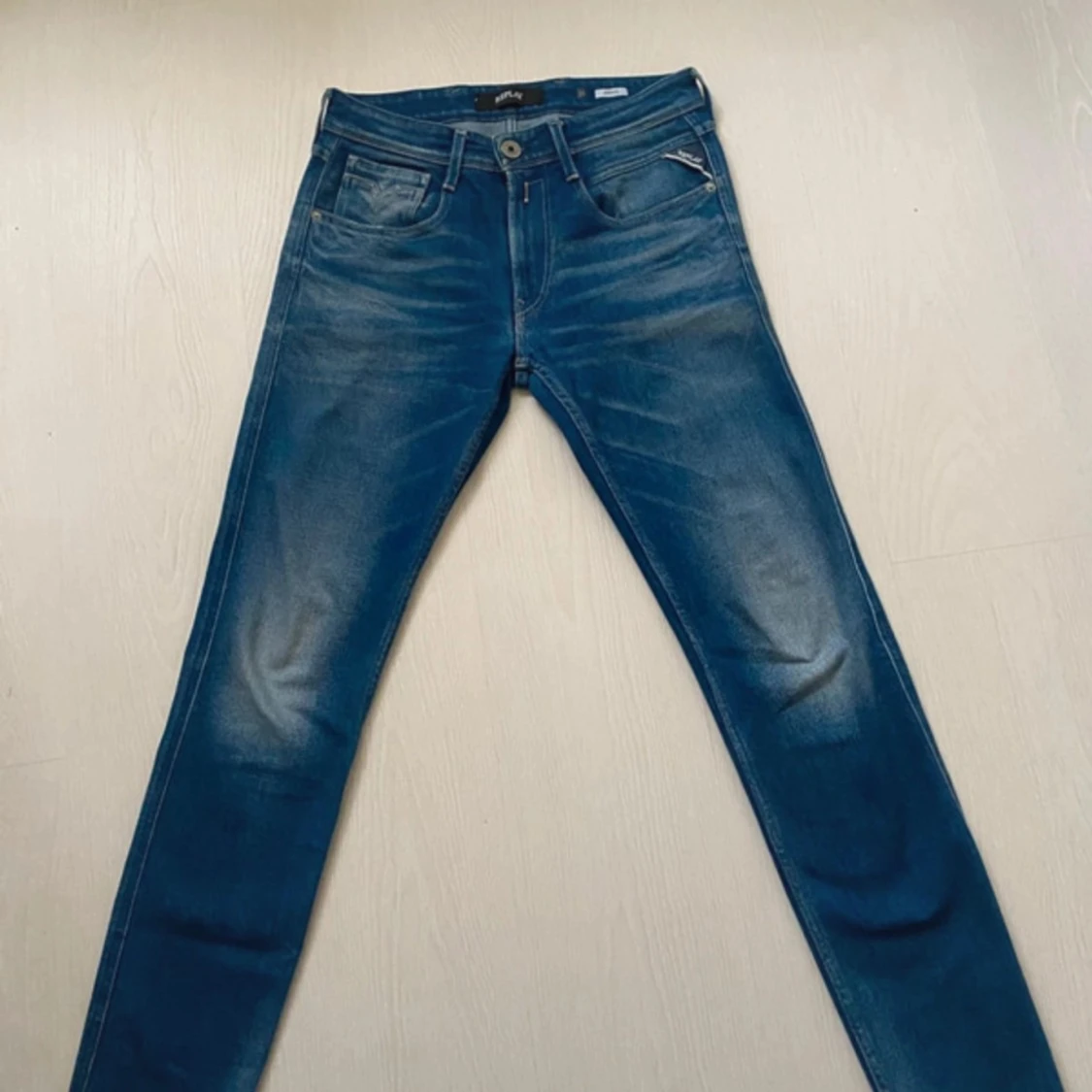 Replay Anbass blå jeans