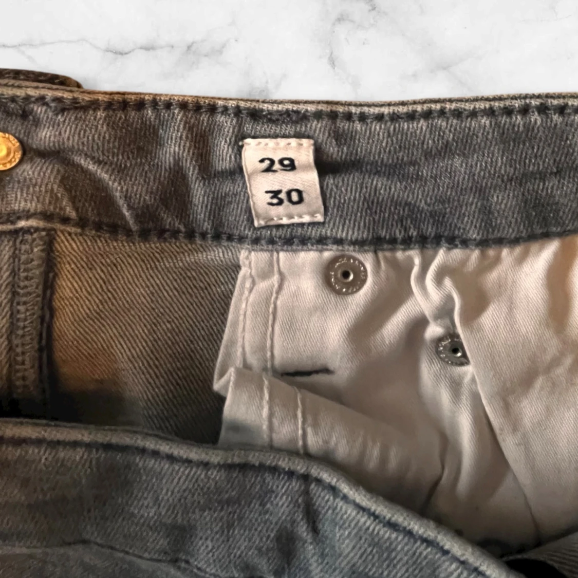 Grå jeans från Jack & Jones, regular fit - 3