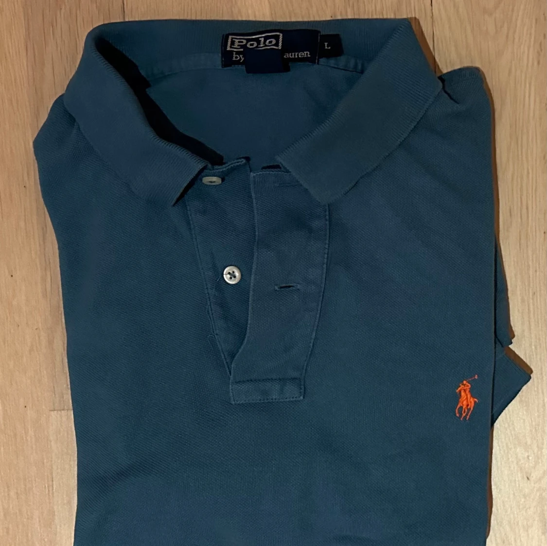 Mörkblå pikétröja från Polo Ralph Lauren