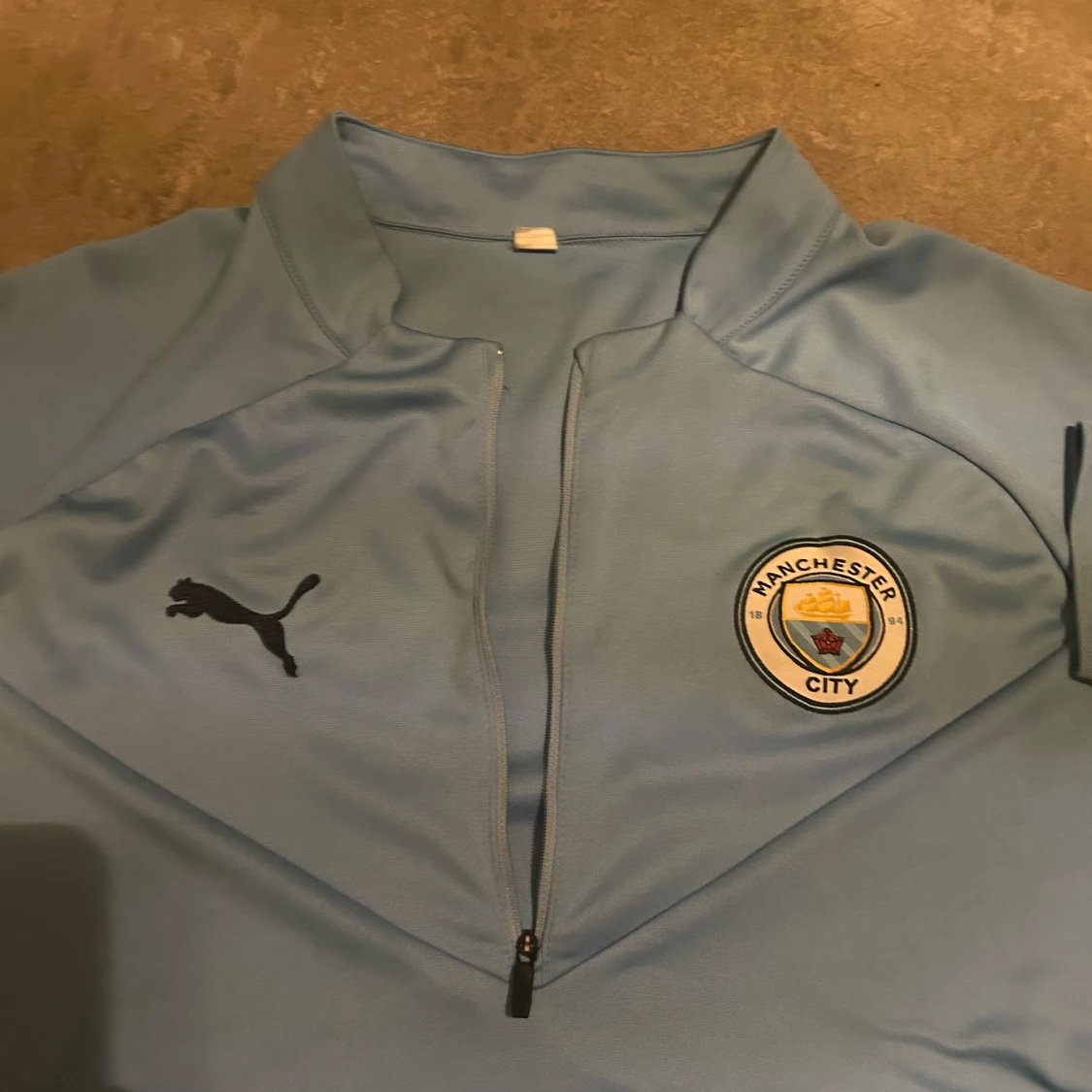 Manchester City långärmad träningströja - 1