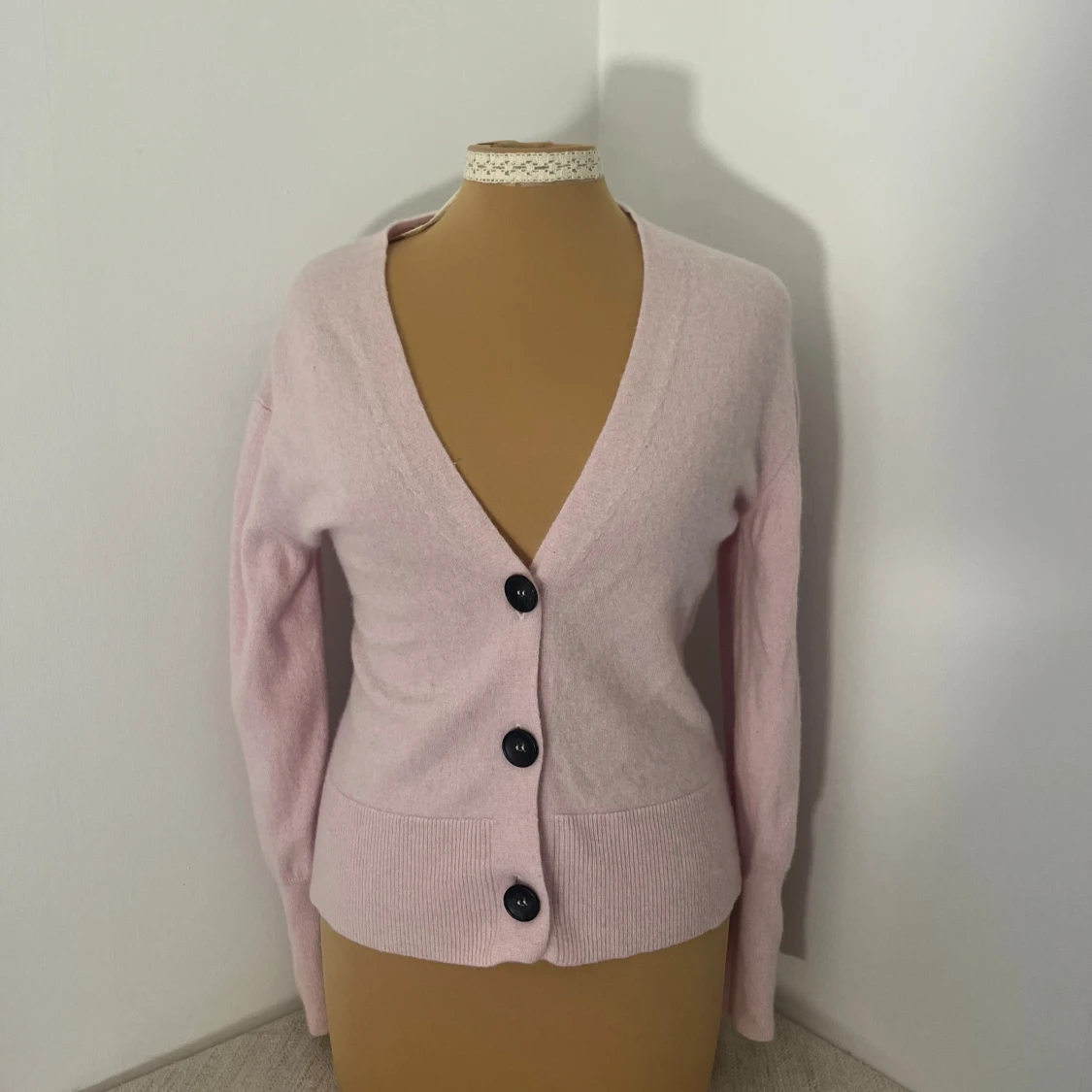 Merino Ull Babypink Kofta