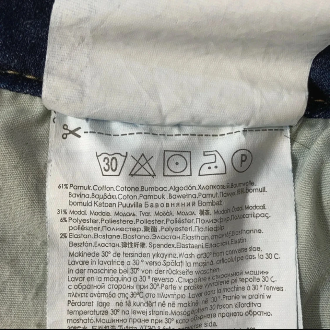 Mörkblå bootcut jeans från LTB - 3