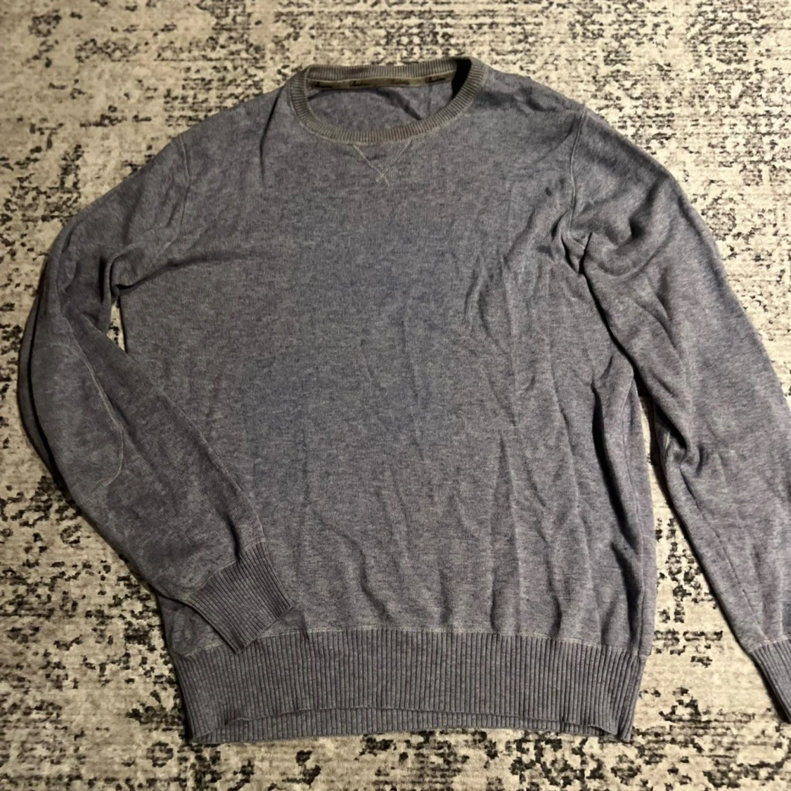 Grå stickad tröja från stenström - 3