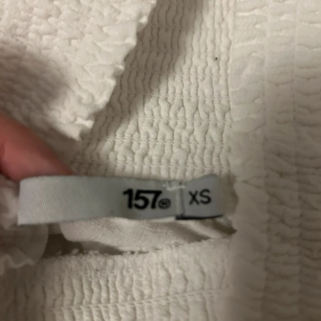 Vit volangkjol från 157, XS - 2