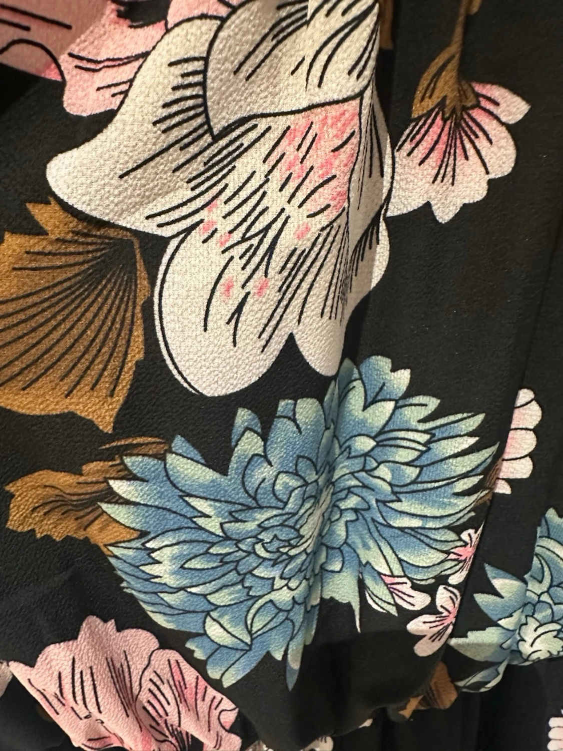 Blommig långklänning från ONLY storlek 36 - 2