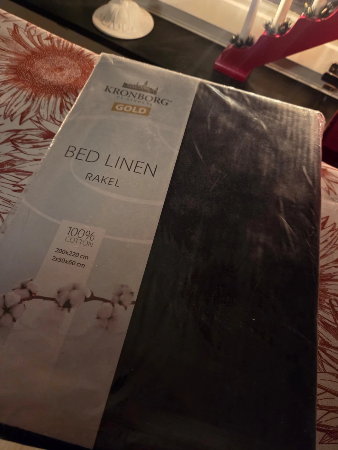 Kronborg Gold svart bäddset Rakel - 1