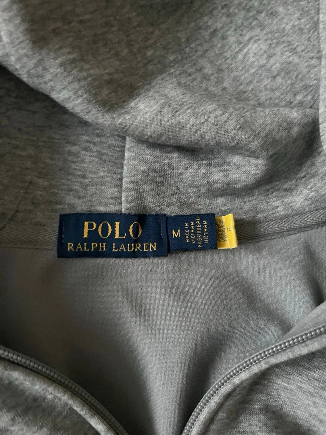 Grå zip hoodie från Polo Ralph Lauren - 3