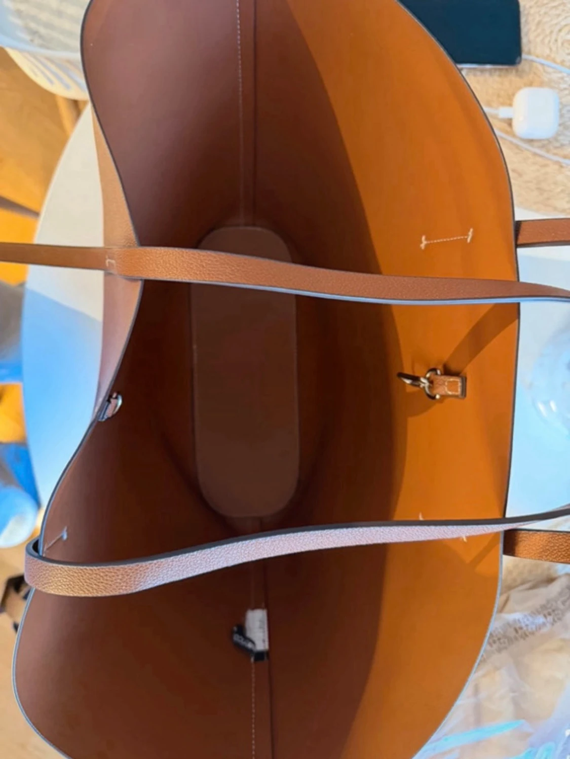 Tote väska brun Gina tricot  - 4