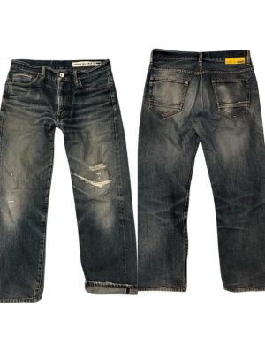 Rushour - Riktigt snygga blå selvedge jeans från Rushour Jeans med slitningar och tvättade detaljer. ‼️Mer info och billigare på vinted‼️vinted: lellepojk