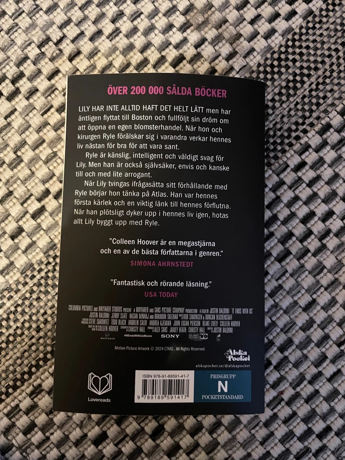 Det slutar med oss ”Colleen Hoover” - 1