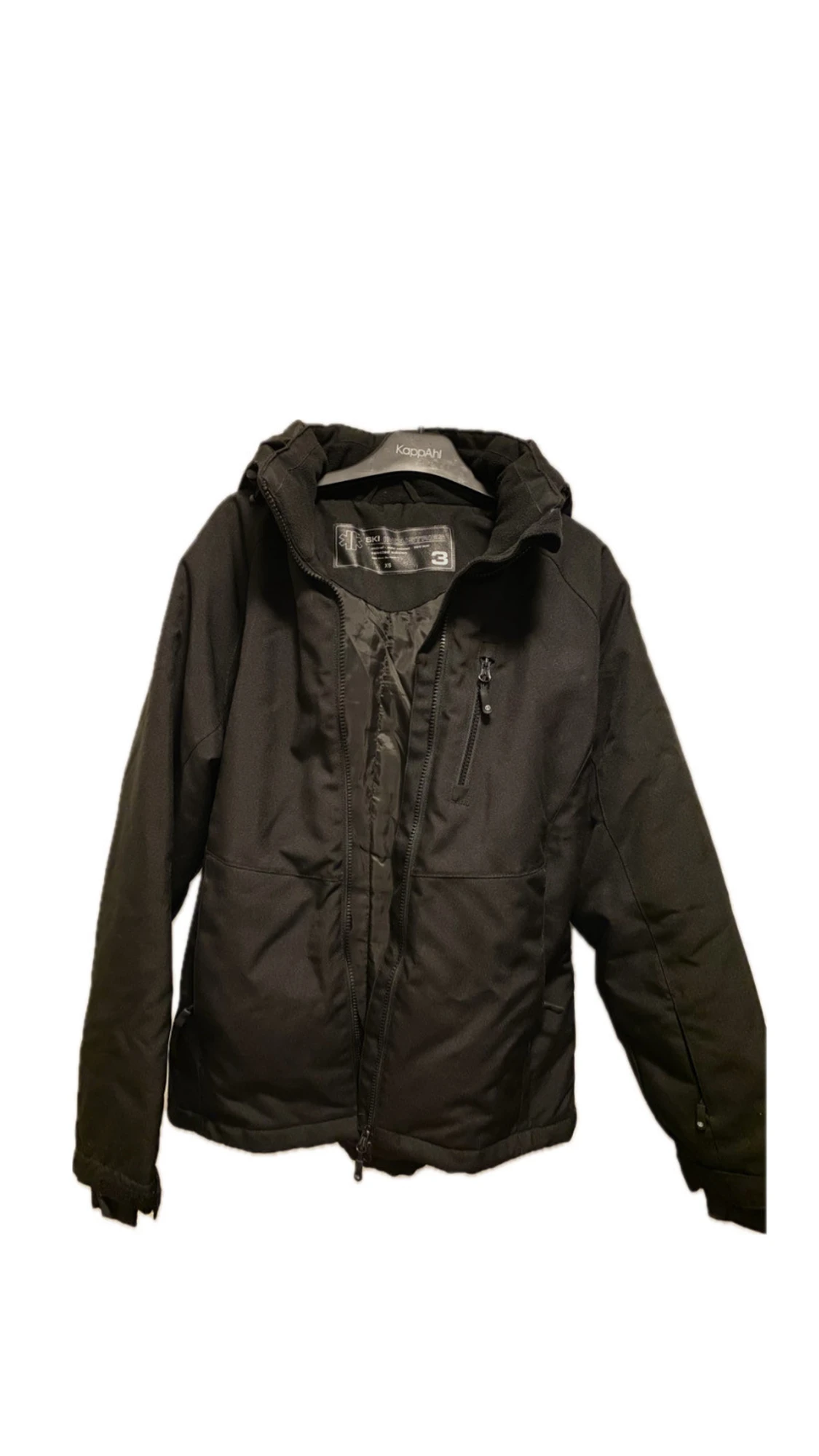 Svart vindjacka från Ski Industries XS