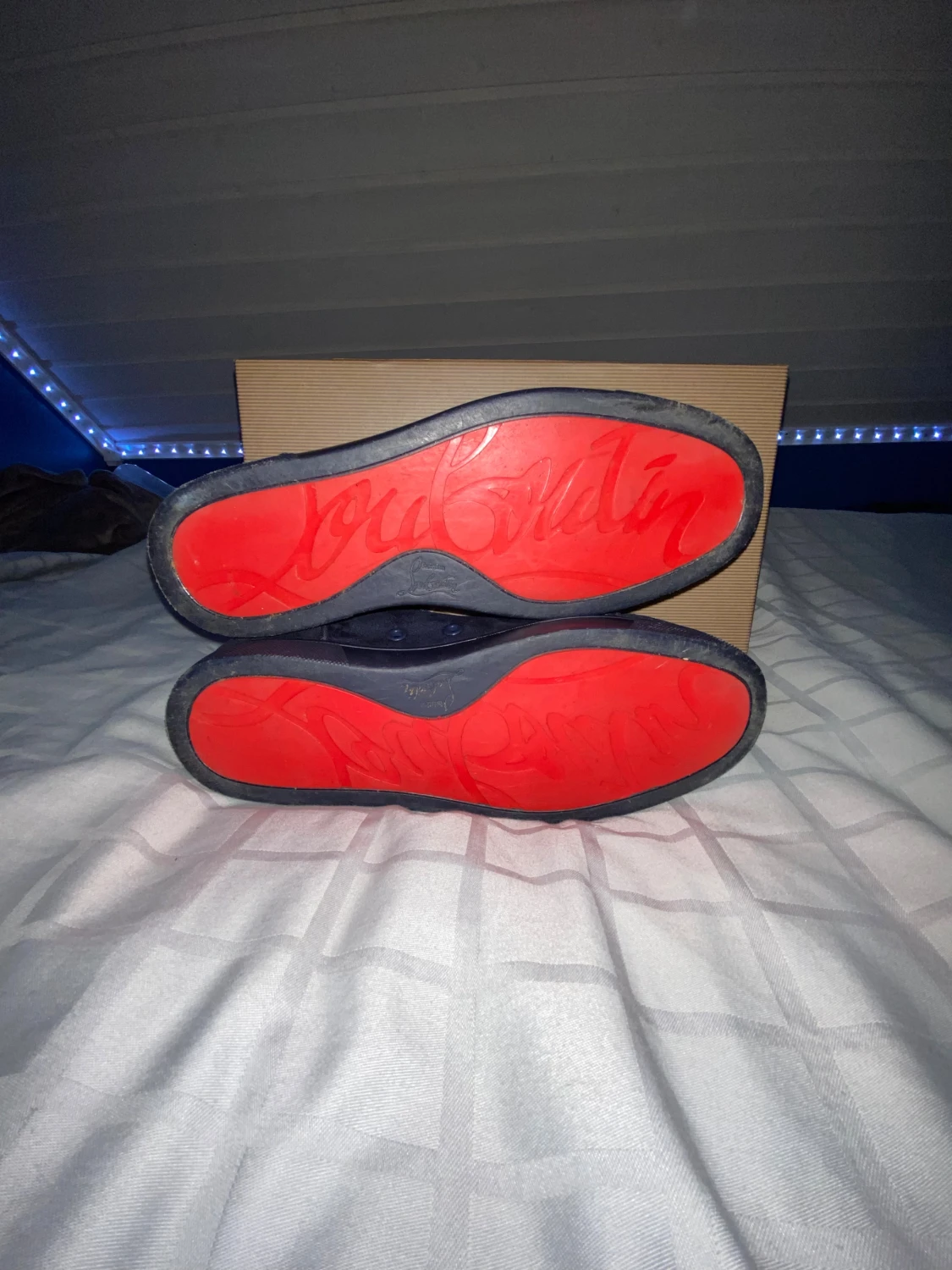 Christian Louboutin mörkblå - 2