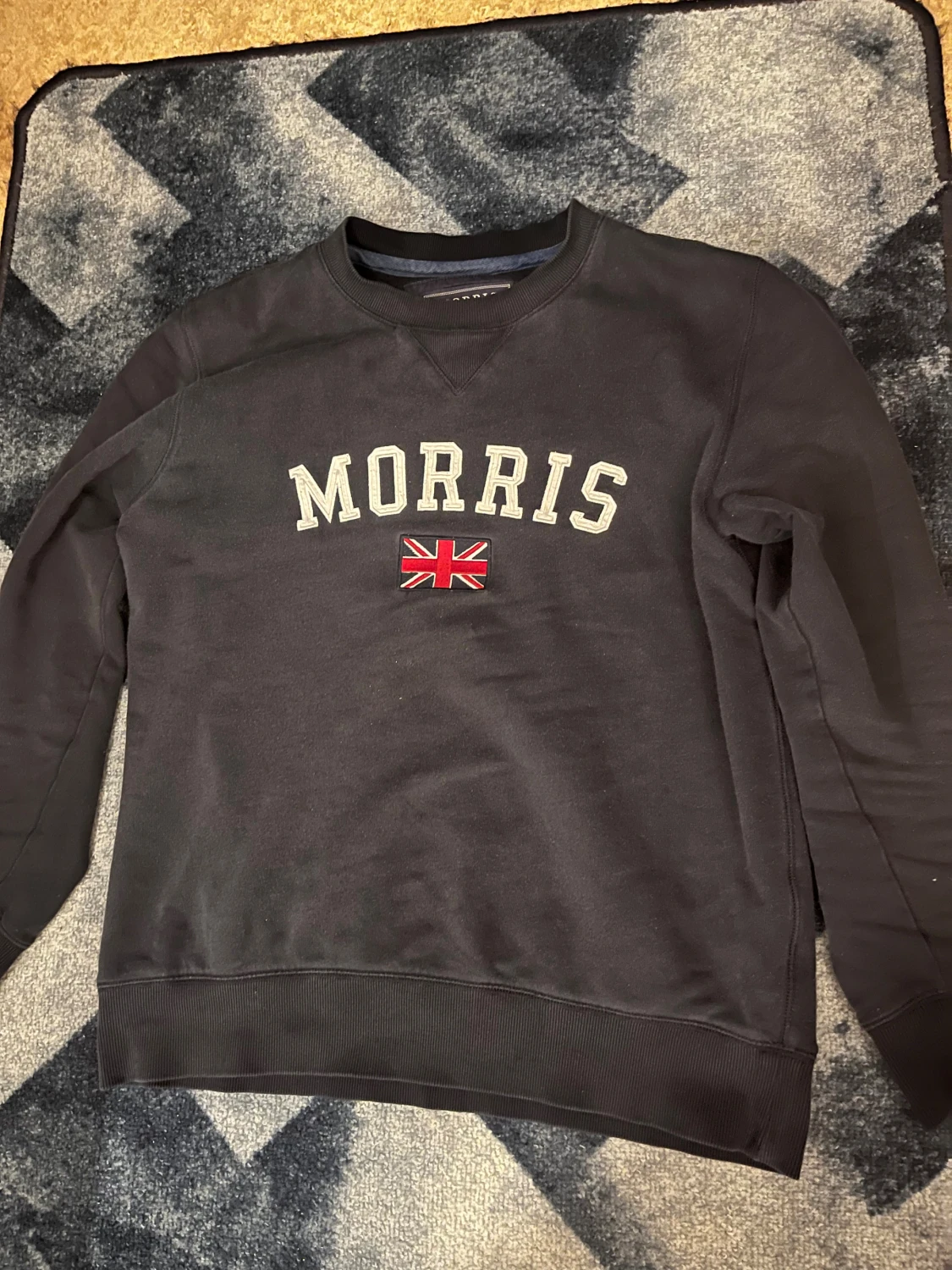 Morris sweatshirt mörkblå