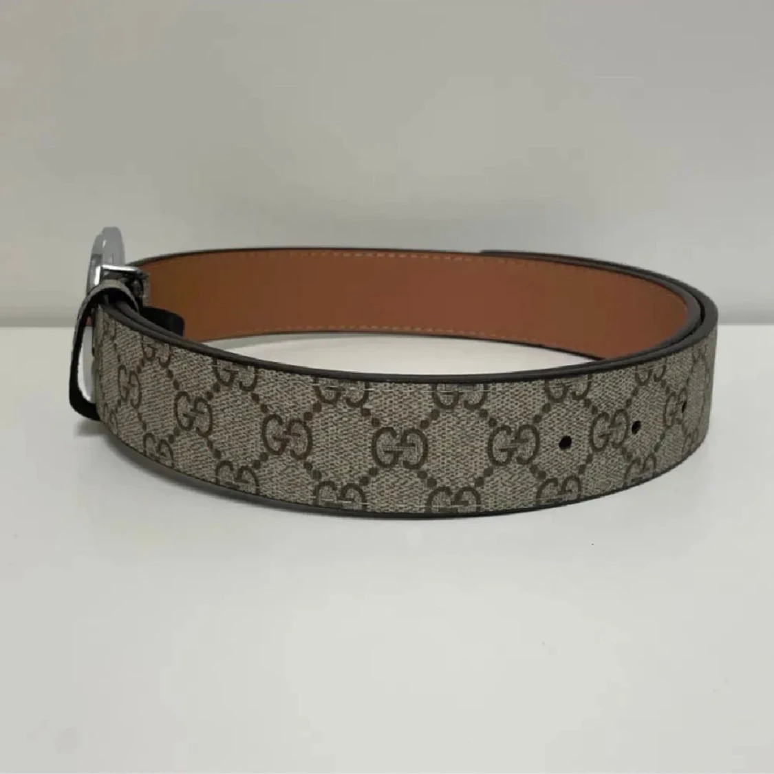 gucci bälte beige - 1