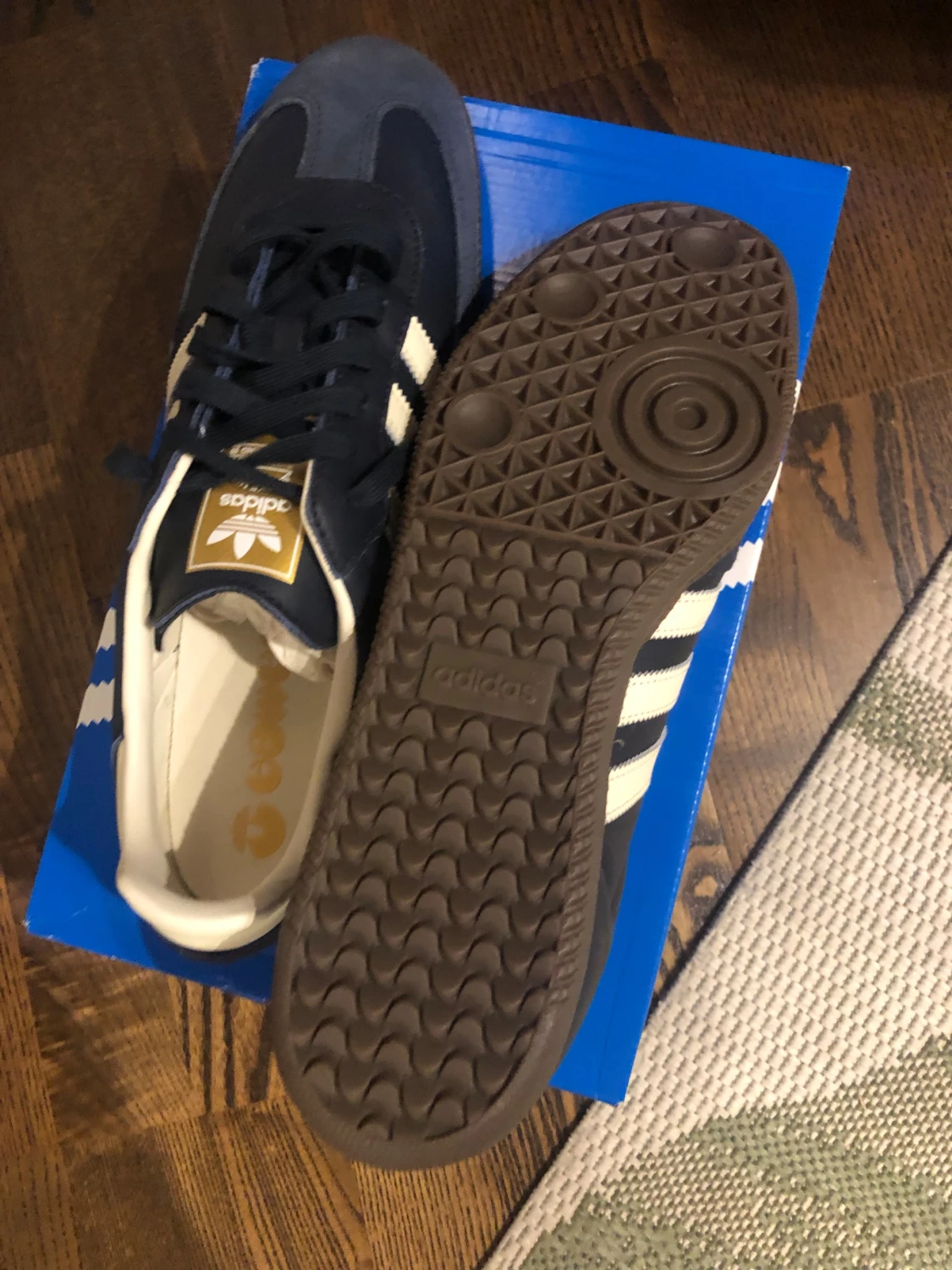 Adidas Samba sneakers marinblå/vit - 2