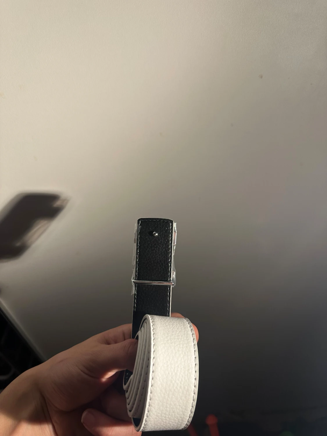 H stil bälte i vit! - 2