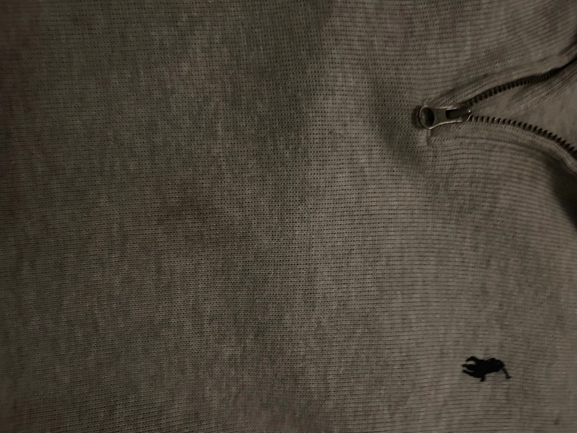 Grå half zip tröja från Polo Ralph Lauren - 2