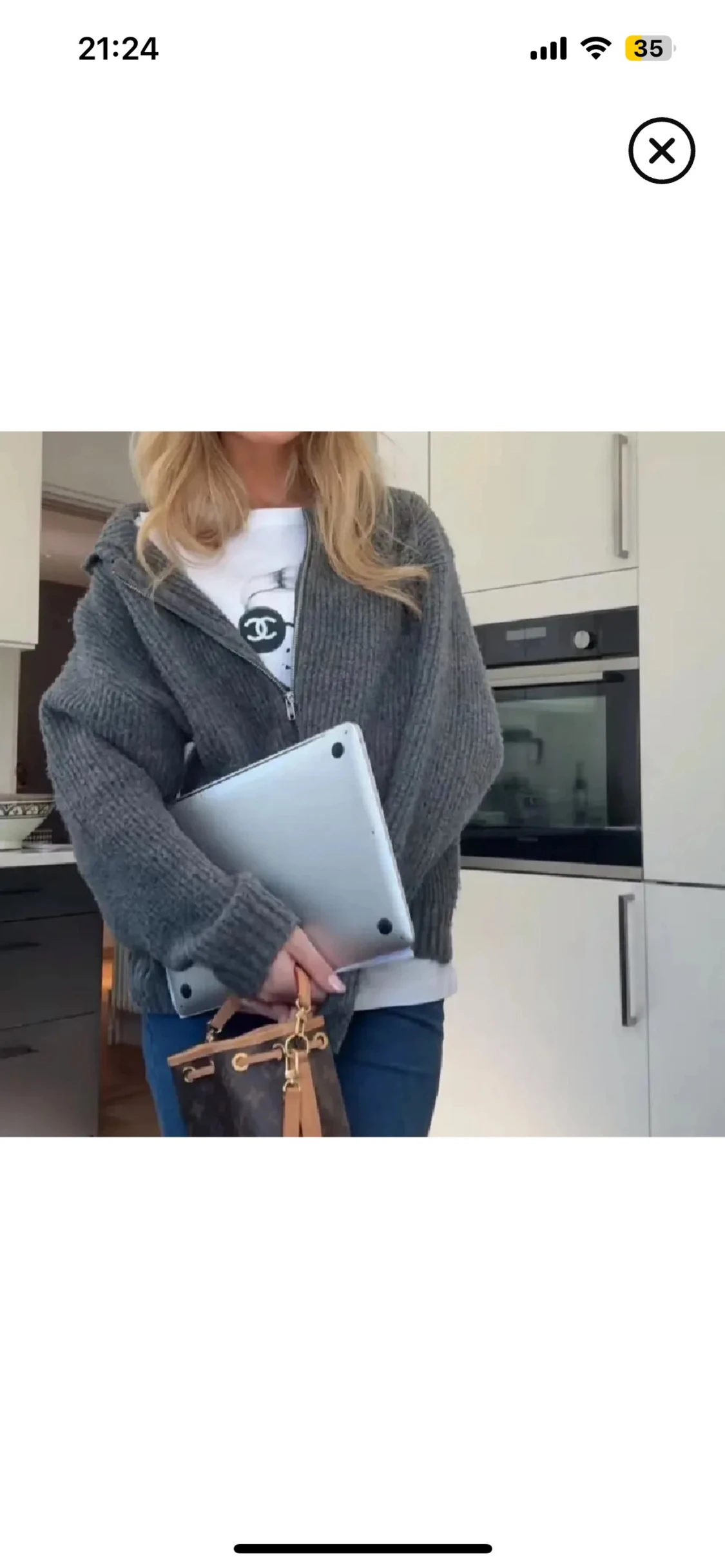 Bikbok zip tröja  - 1