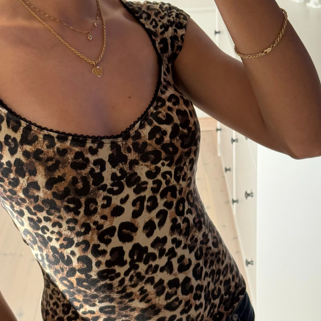 Leopard topp från Nelly  - 2