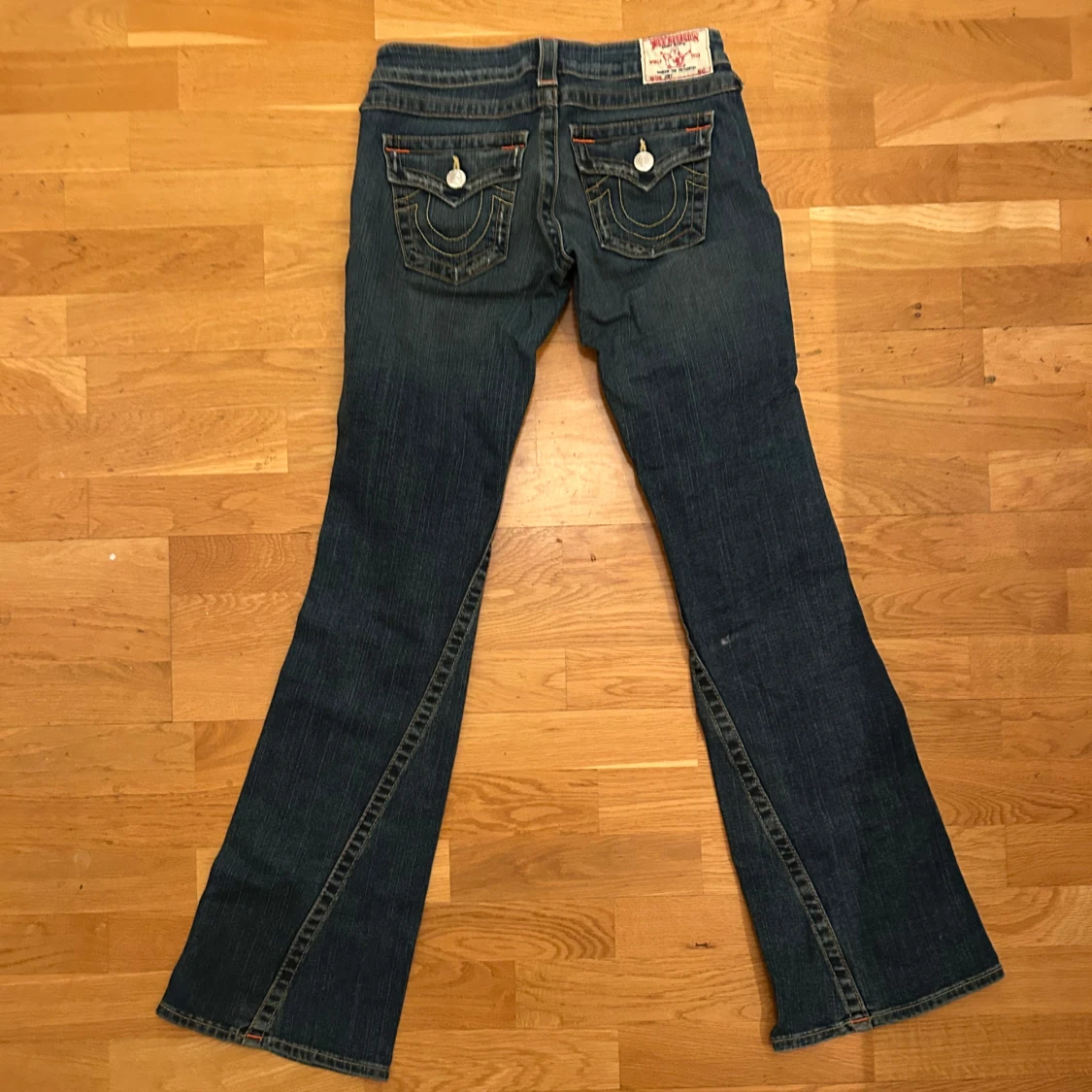 True Religion blå bootcut jeans - 3
