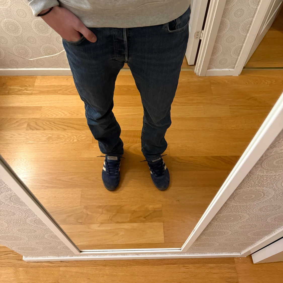 Levi's 501 blå jeans 30/32