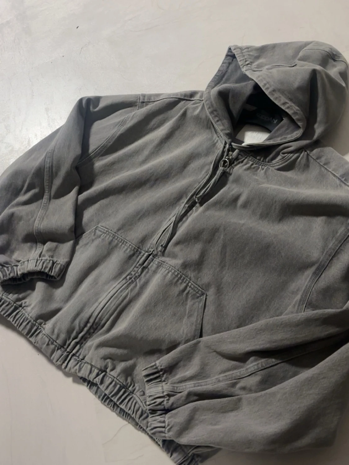 Oversized denimjacka 