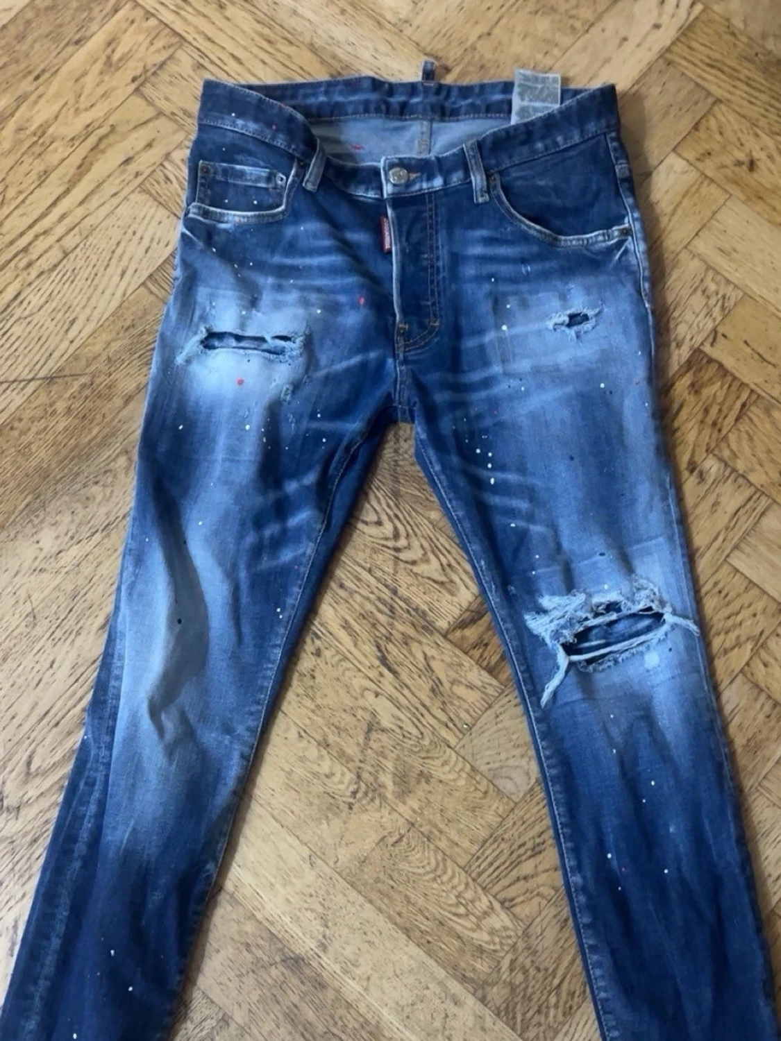 Blå Dsquared2 Super Twinky Jeans - 3