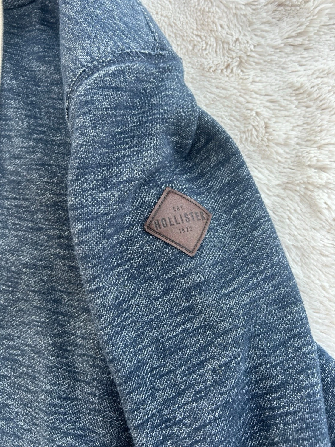 Hollister zip hoodie med foder  - 4