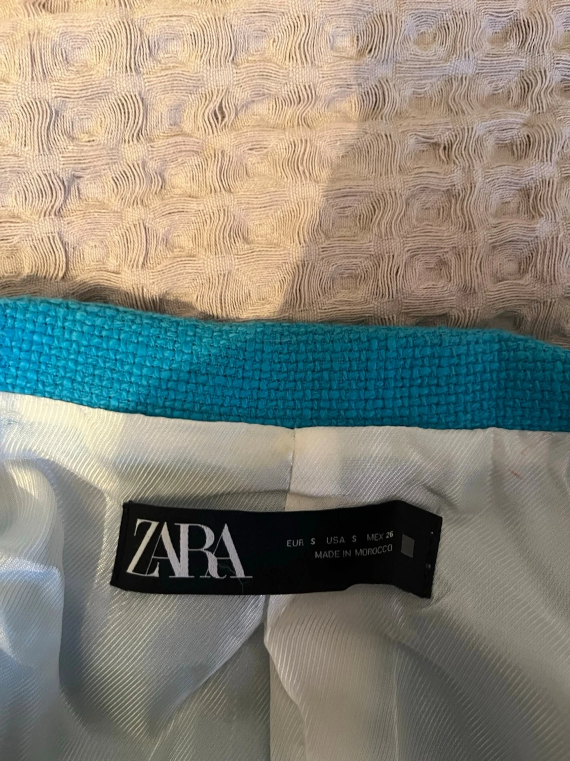 Turkos kavaj från Zara, storlek S - 2