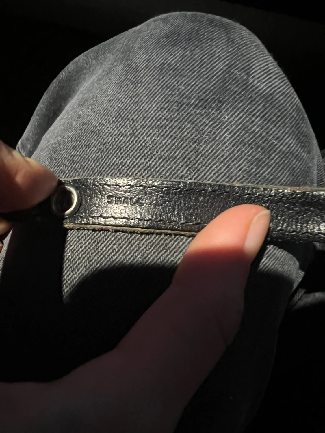 Svart läderarmband Marc Jacobs - 4