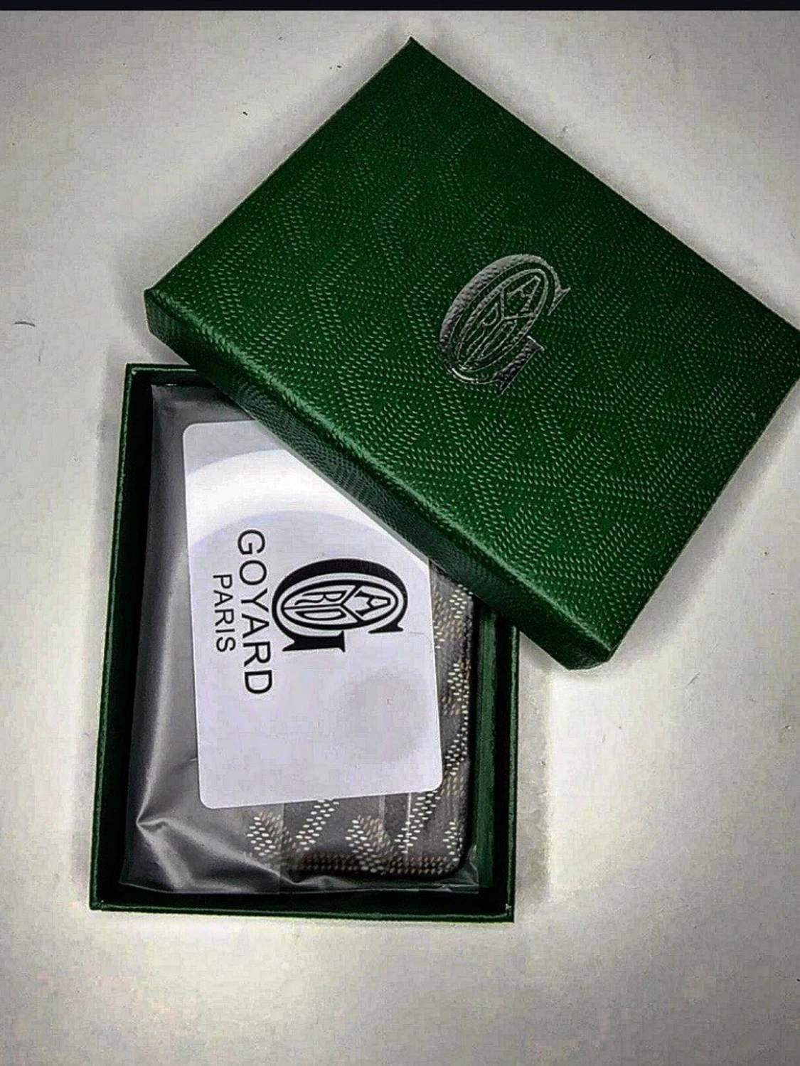  Brun plånbok med mönster - 2