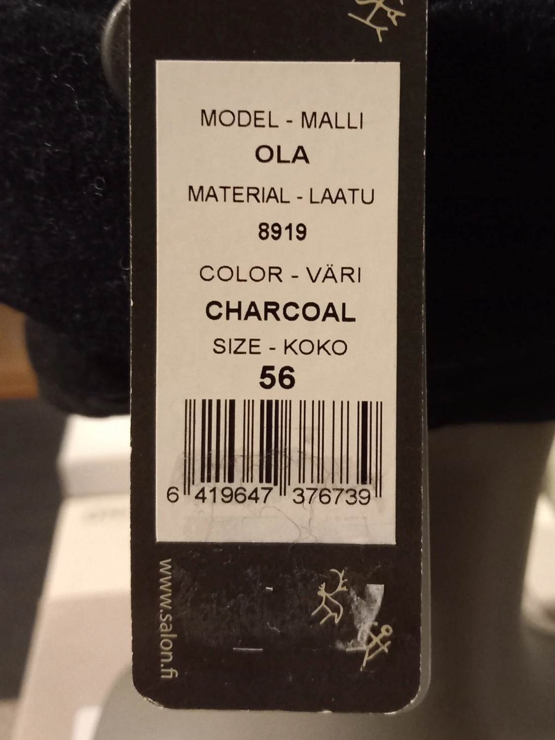 Svart mössa från Shaman - Storlek 56  - 4