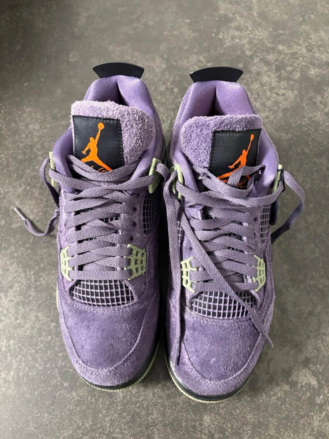 Nike Jordan 4 Retro Purple suede