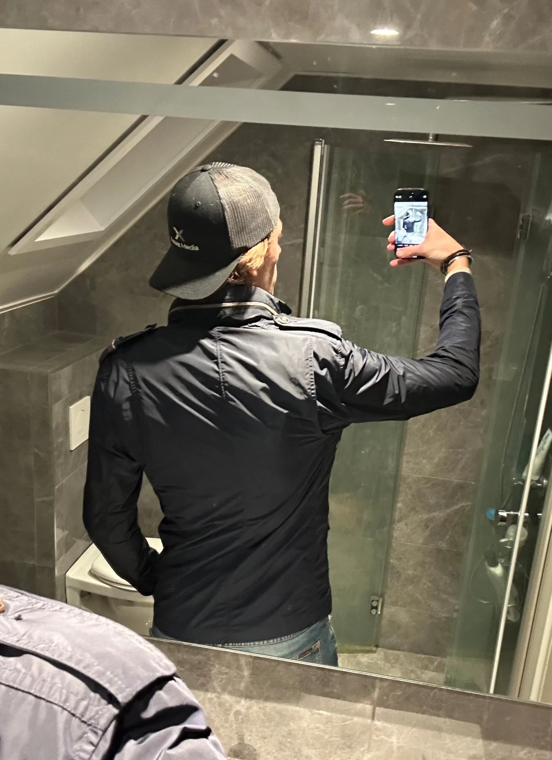 Mörkblå fieldjacket från Snoot  - 2