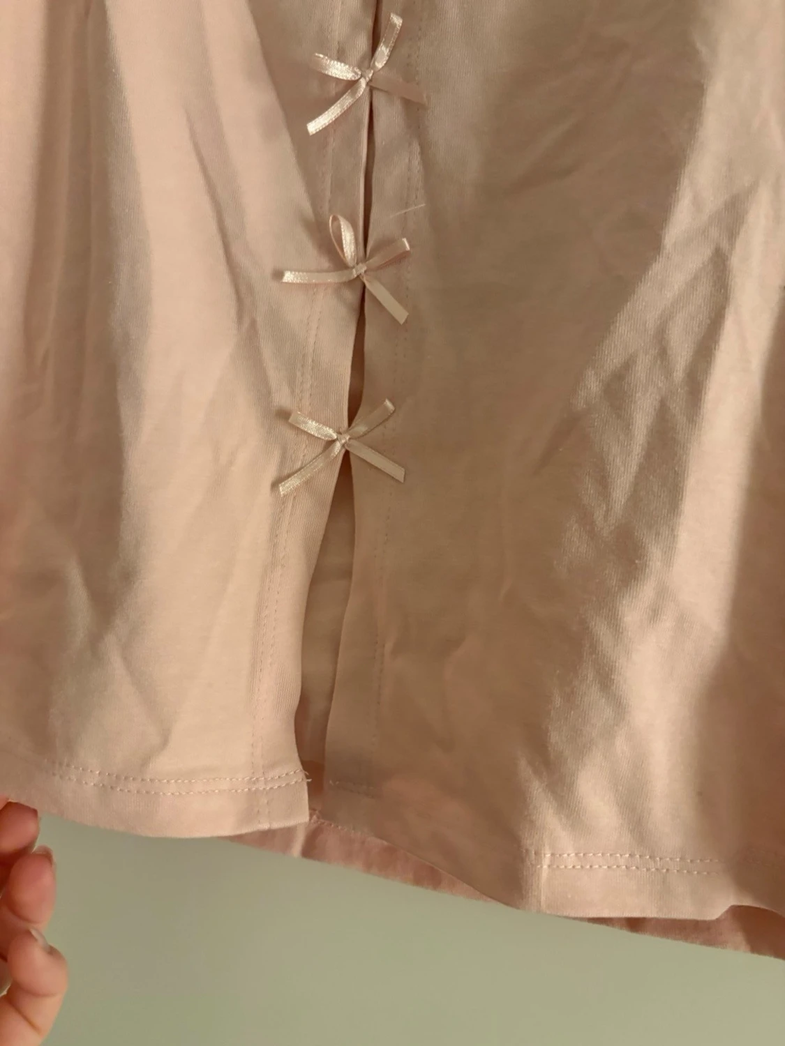 Ljusrosa långärmad topp från Nelly - 3