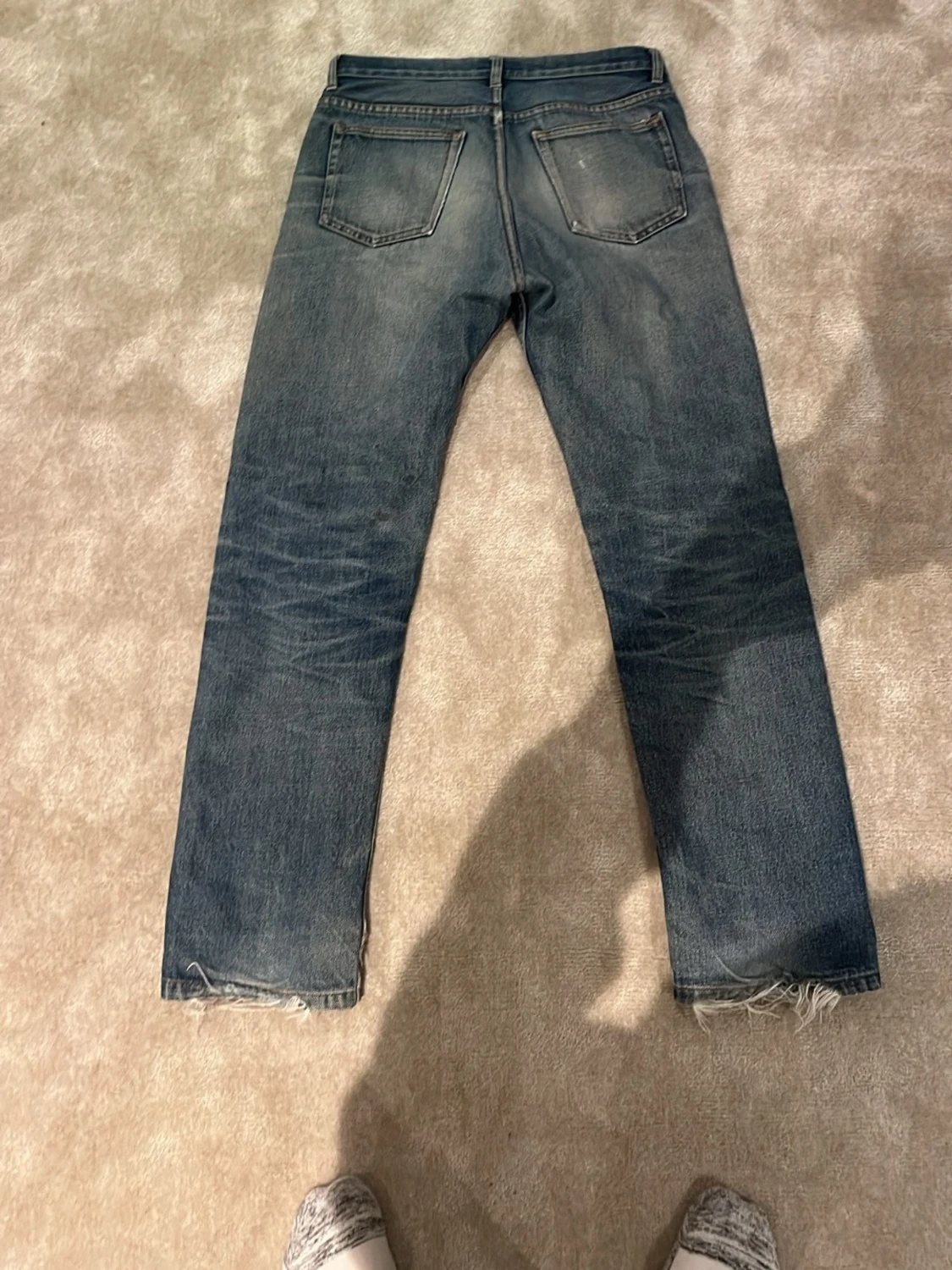 Blå jeans från A.P.C. i rak modell - 2